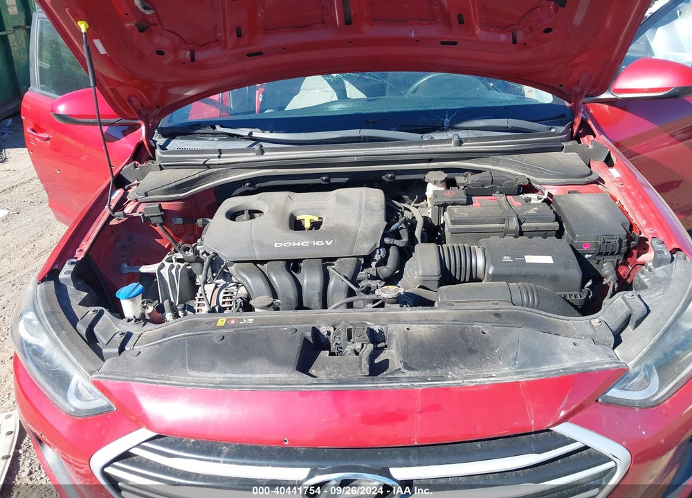 2017 HYUNDAI ELANTRA SE VIN: KMHD74LF1HU120264