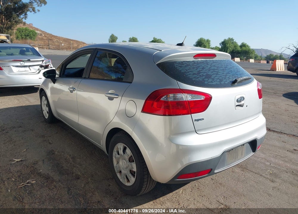 2012 KIA RIO5 LX VIN: KNADM5A32C6016887
