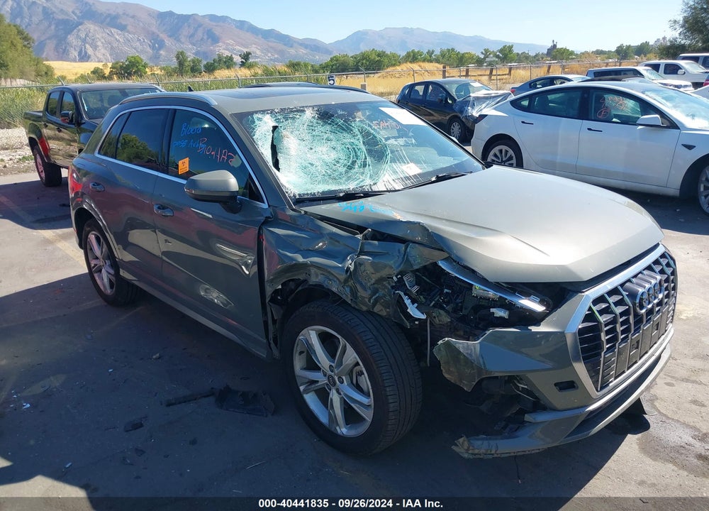 2022 AUDI Q3 PREMIUM PLUS 45 TFSI S LINE QUATTRO TIPTRONIC VIN: WA1EECF31N1050329