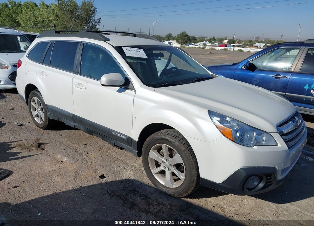 2014 SUBARU OUTBACK 2.5I PREMIUM VIN: 4S4BRCCC8E3221322