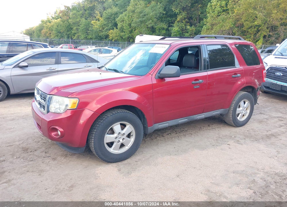 2009 FORD ESCAPE XLT VIN: 1FMCU03G89KA66111