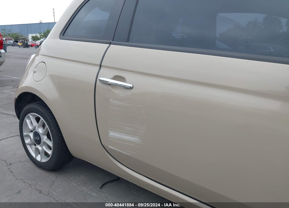 2012 FIAT 500 POP VIN: 3C3CFFAR1CT288814