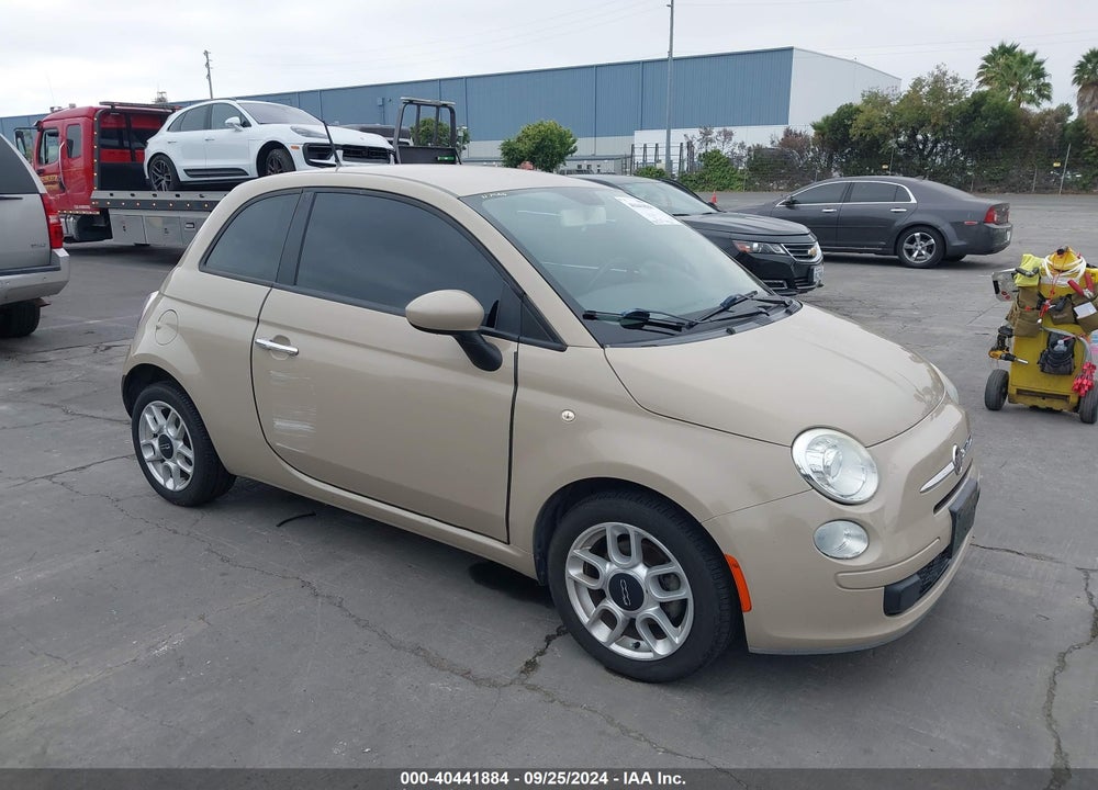 2012 FIAT 500 POP VIN: 3C3CFFAR1CT288814