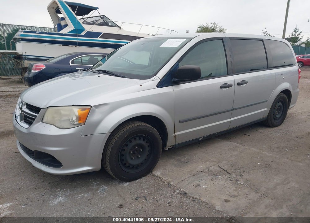 2011 DODGE GRAND CARAVAN C/V VIN: 2D4JN1AG0BR624366