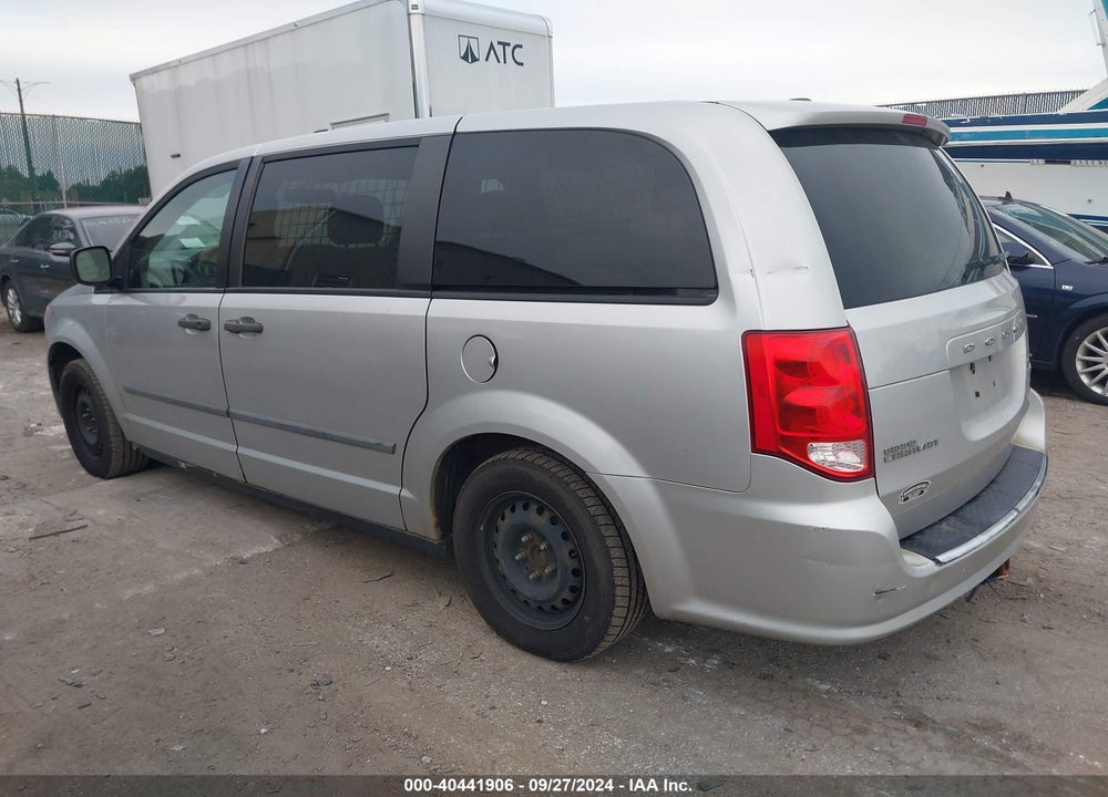 2011 DODGE GRAND CARAVAN C/V VIN: 2D4JN1AG0BR624366