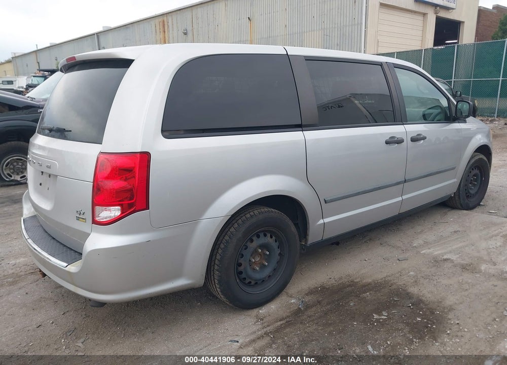 2011 DODGE GRAND CARAVAN C/V VIN: 2D4JN1AG0BR624366