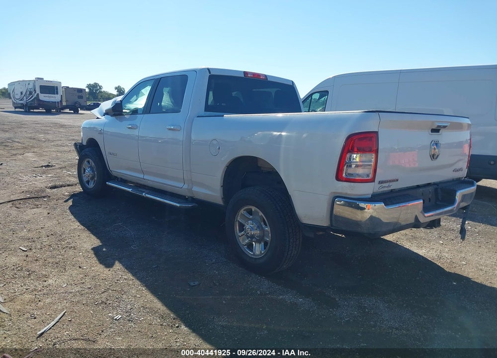 2019 RAM 2500 BIG HORN 4X4 6'4 BOX VIN: 3C6UR5DL3KG605581