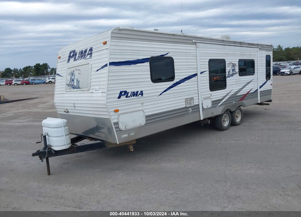 2007 PALOMINO OTHER VIN: 4X4TPUB217P009929