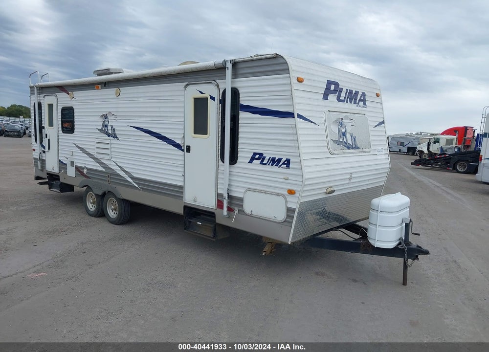 2007 PALOMINO OTHER VIN: 4X4TPUB217P009929