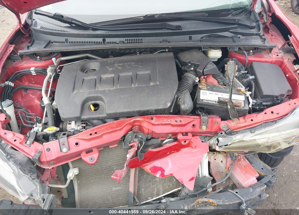 2017 TOYOTA COROLLA LE VIN: 5YFBURHE3HP625642