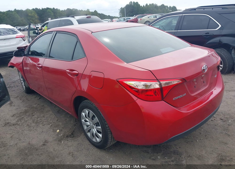 2017 TOYOTA COROLLA LE VIN: 5YFBURHE3HP625642