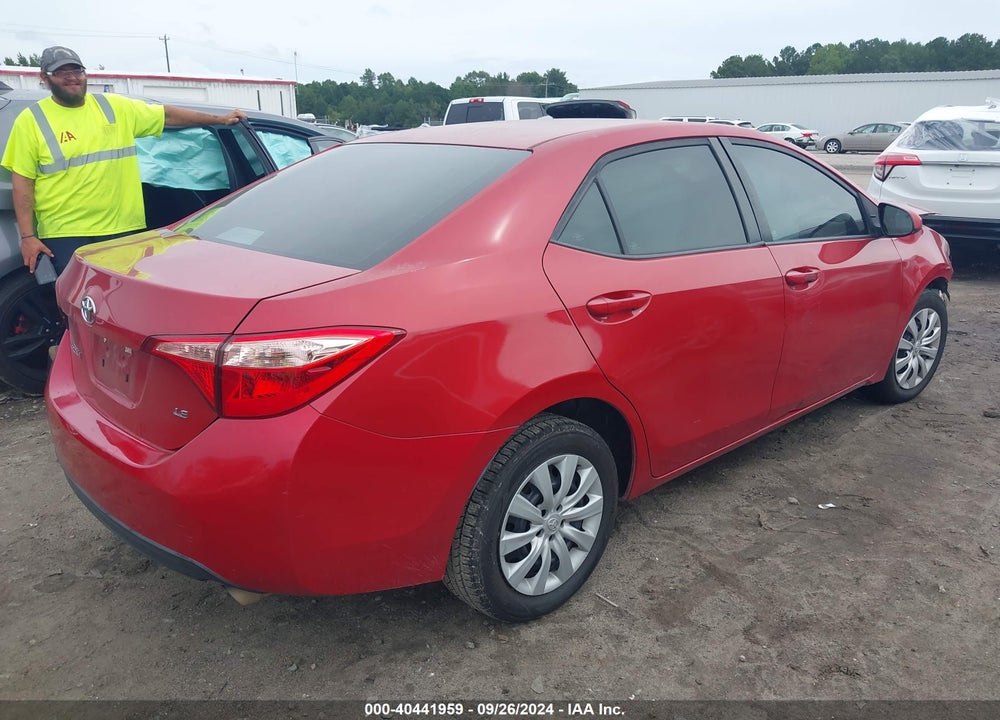 2017 TOYOTA COROLLA LE VIN: 5YFBURHE3HP625642