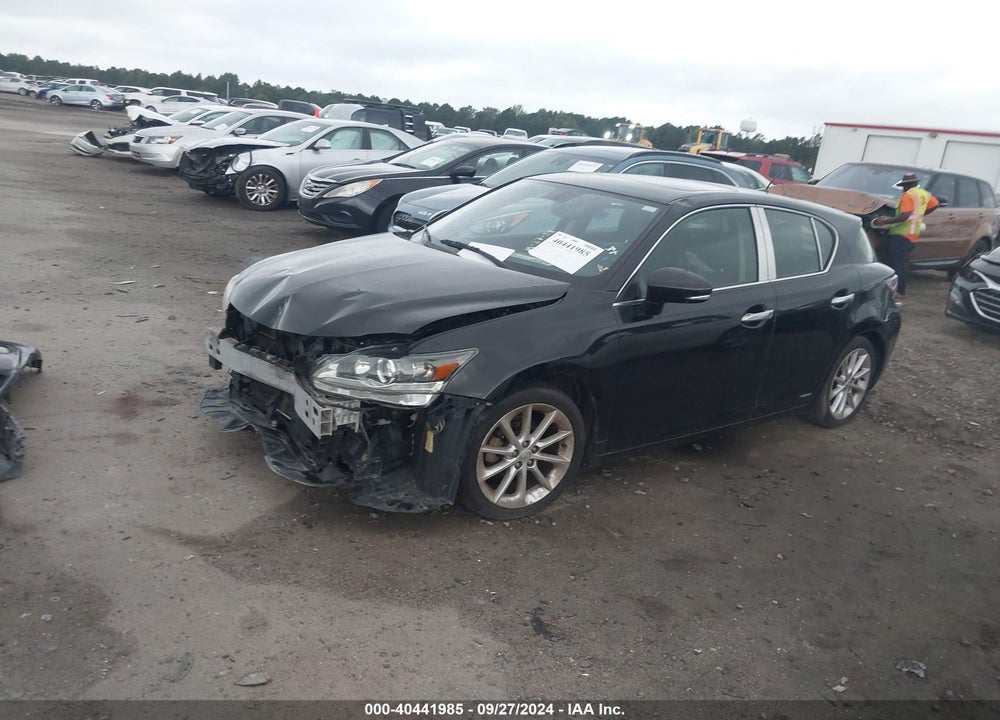 2013 LEXUS CT 200H VIN: JTHKD5BH4D2153664