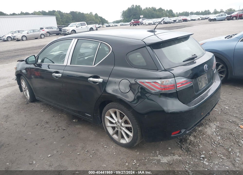 2013 LEXUS CT 200H VIN: JTHKD5BH4D2153664