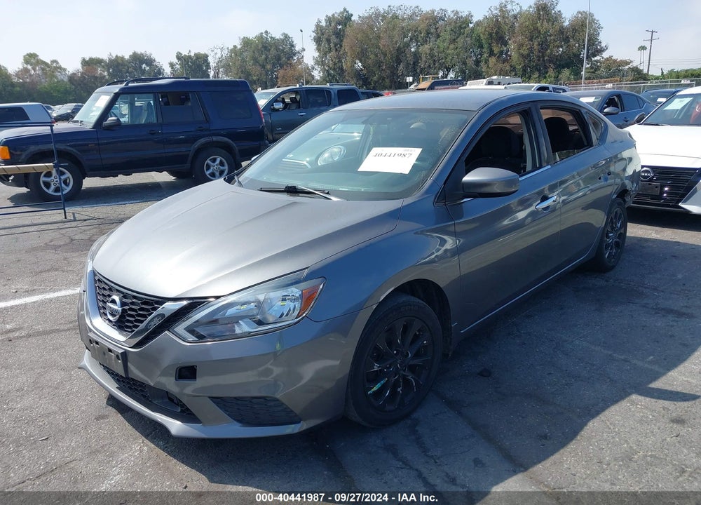 2018 NISSAN SENTRA SV VIN: 3N1AB7AP5JL654650