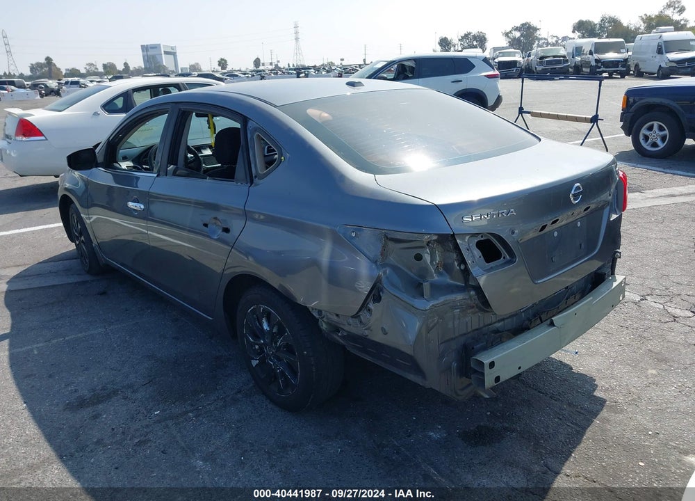 2018 NISSAN SENTRA SV VIN: 3N1AB7AP5JL654650
