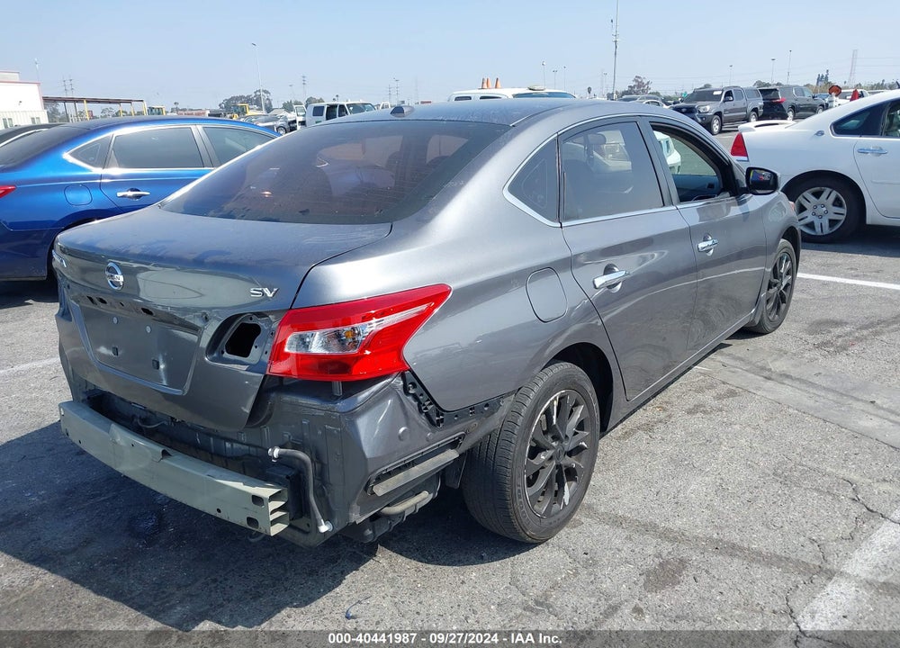 2018 NISSAN SENTRA SV VIN: 3N1AB7AP5JL654650