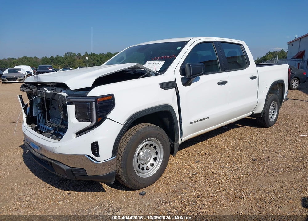 2023 GMC SIERRA 1500 2WD SHORT BOX PRO VIN: 3GTPHAEK6PG306469