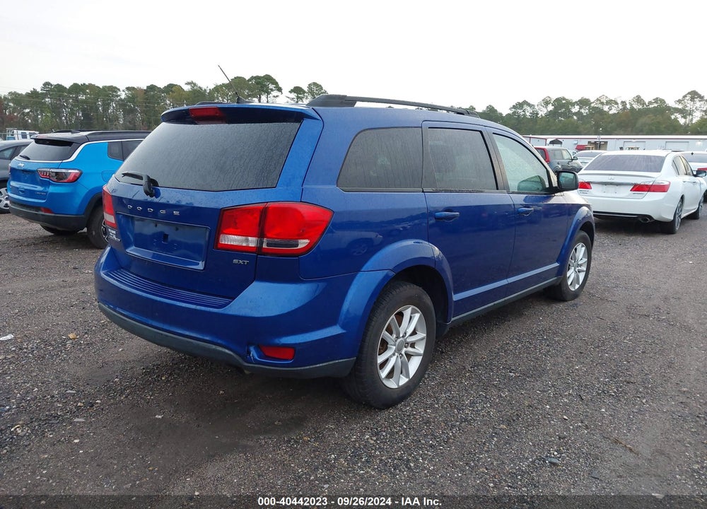 2015 DODGE JOURNEY SXT VIN: 3C4PDCBB6FT641491