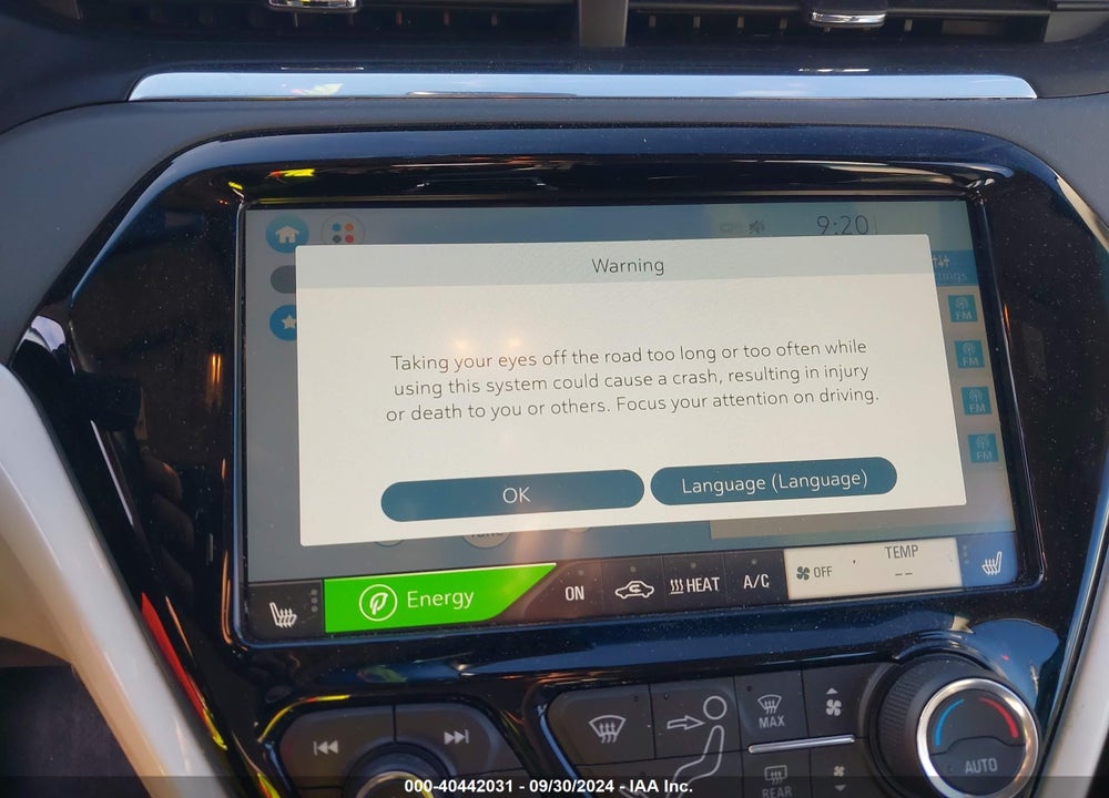 2020 CHEVROLET BOLT EV FWD LT VIN: 1G1FY6S02L4148109