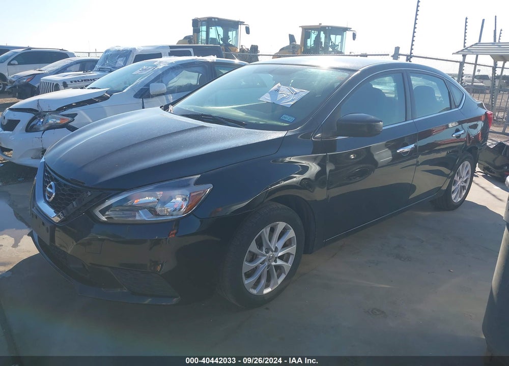 2018 NISSAN SENTRA SV VIN: 3N1AB7AP9JL655767