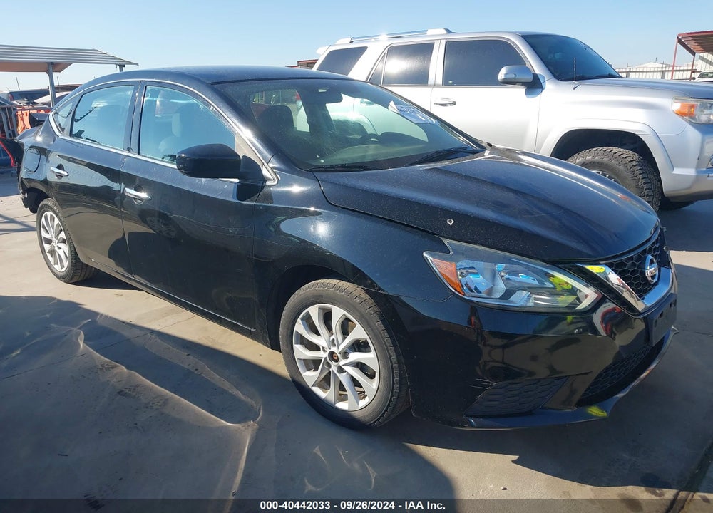 2018 NISSAN SENTRA SV VIN: 3N1AB7AP9JL655767