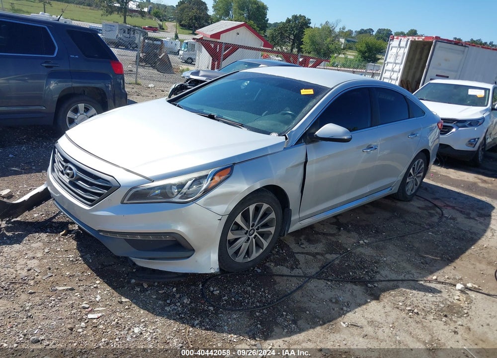 2015 HYUNDAI SONATA SPORT VIN: 5NPE34AF2FH069596