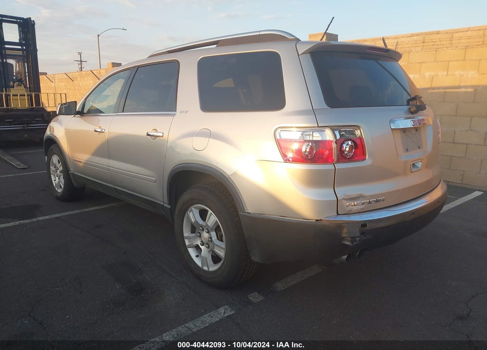 2007 GMC ACADIA SLT-1 VIN: 1GKER33767J174198