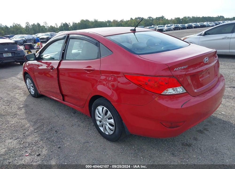 2013 HYUNDAI ACCENT GLS VIN: KMHCT4AE2DU272677
