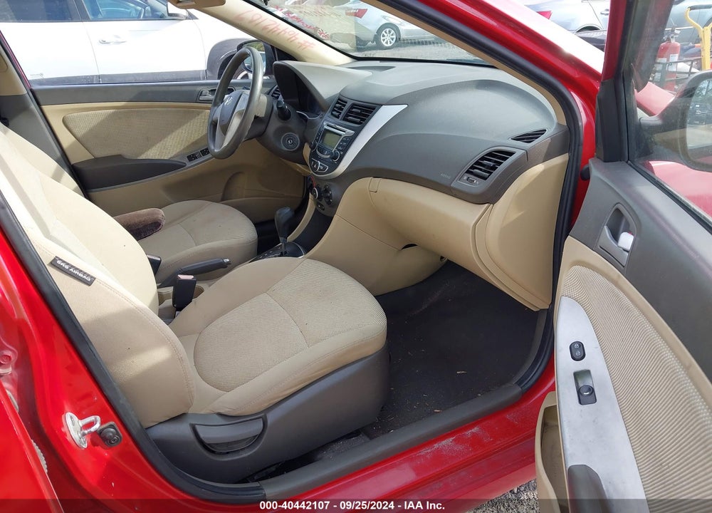 2013 HYUNDAI ACCENT GLS VIN: KMHCT4AE2DU272677