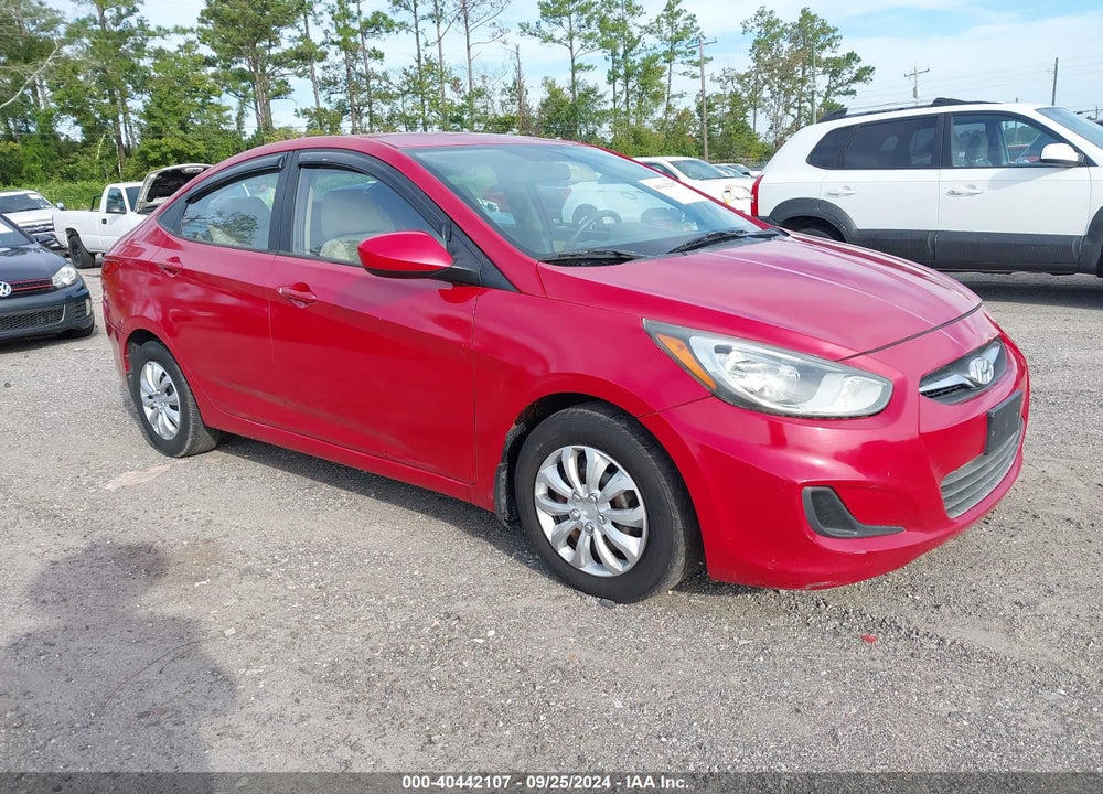 2013 HYUNDAI ACCENT GLS VIN: KMHCT4AE2DU272677