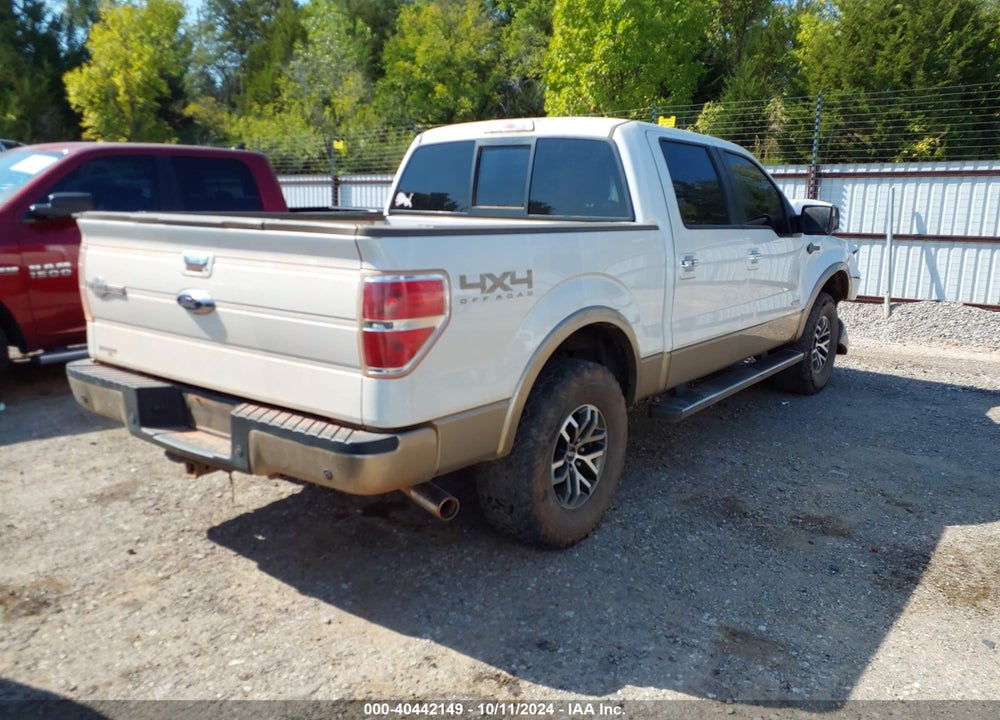 2013 FORD F-150 KING RANCH VIN: 1FTFW1ET6DKG25935