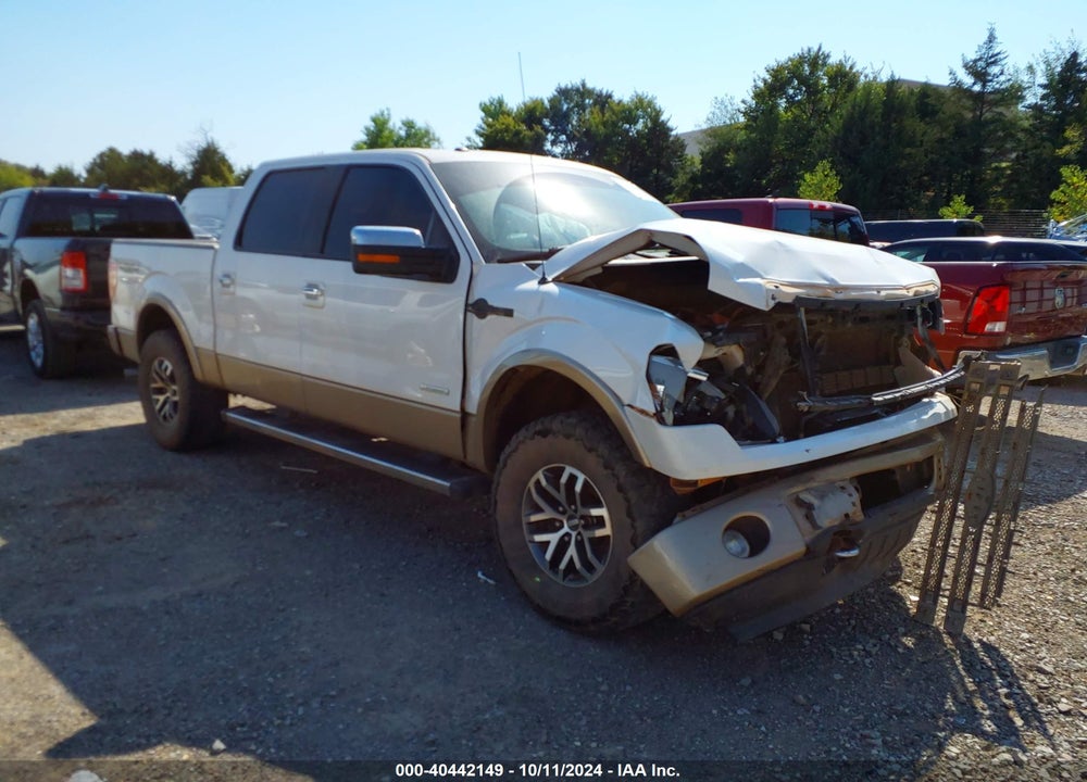 2013 FORD F-150 KING RANCH VIN: 1FTFW1ET6DKG25935