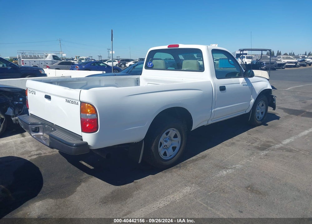 2004 TOYOTA TACOMA VIN: 5TENL42N04Z461055