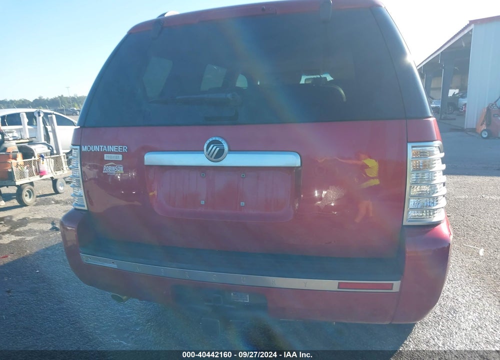 2008 MERCURY MOUNTAINEER PREMIER VIN: 4M2EU38E68UJ06091