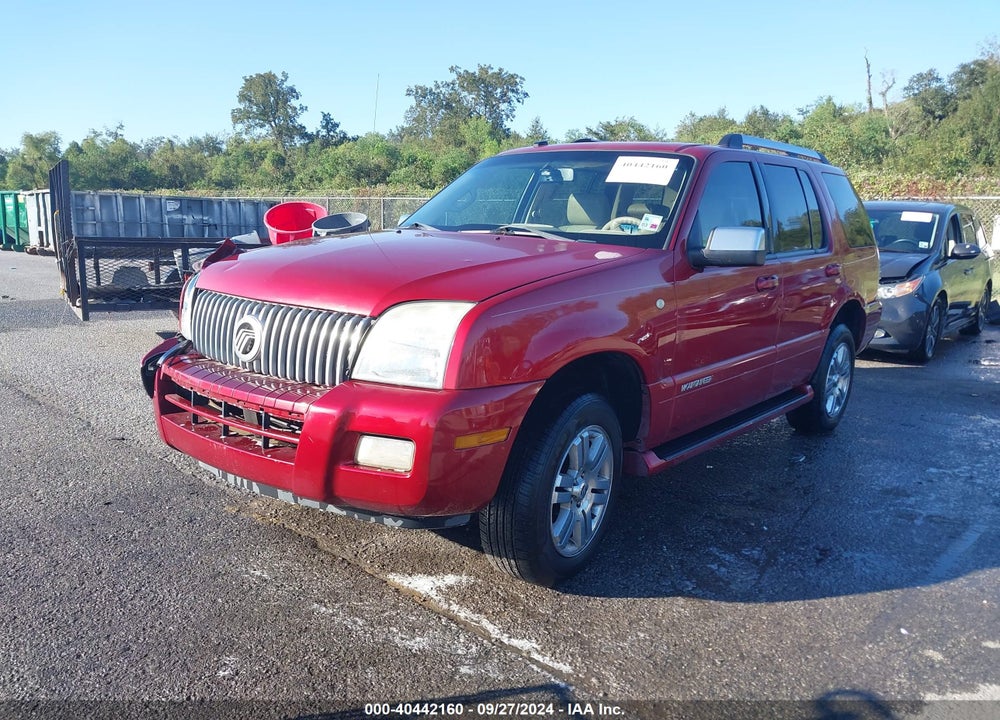 2008 MERCURY MOUNTAINEER PREMIER VIN: 4M2EU38E68UJ06091