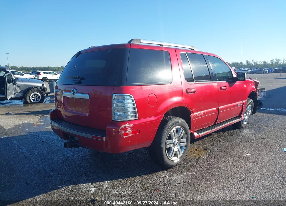 2008 MERCURY MOUNTAINEER PREMIER VIN: 4M2EU38E68UJ06091
