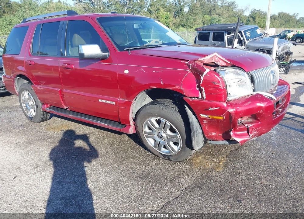 2008 MERCURY MOUNTAINEER PREMIER VIN: 4M2EU38E68UJ06091
