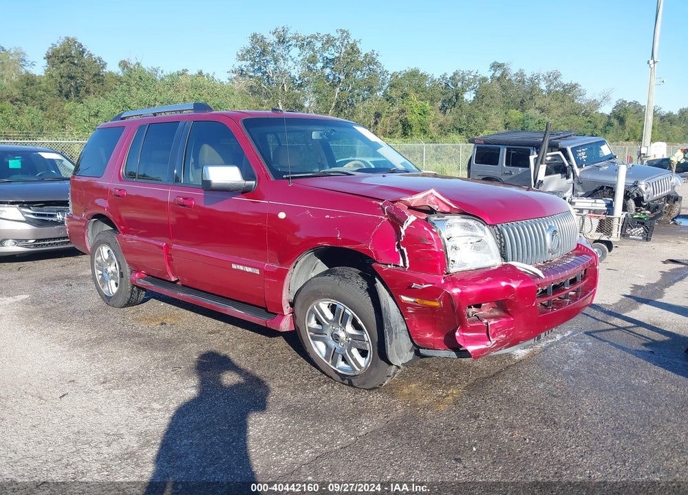 2008 MERCURY MOUNTAINEER PREMIER VIN: 4M2EU38E68UJ06091