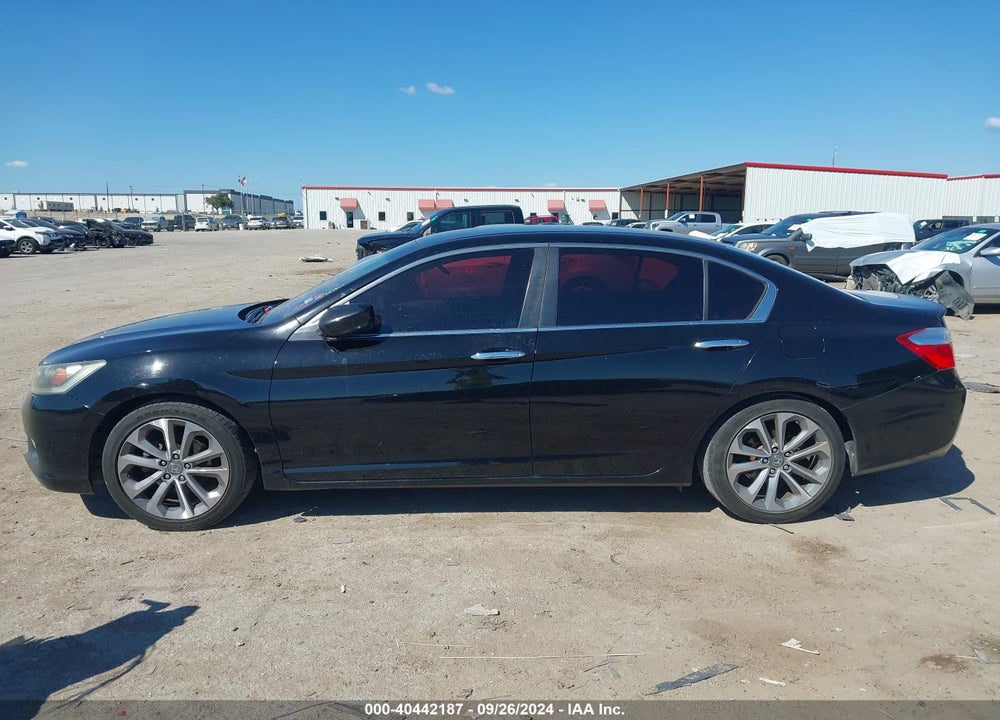2014 HONDA ACCORD SPORT VIN: 1HGCR2F58EA105602
