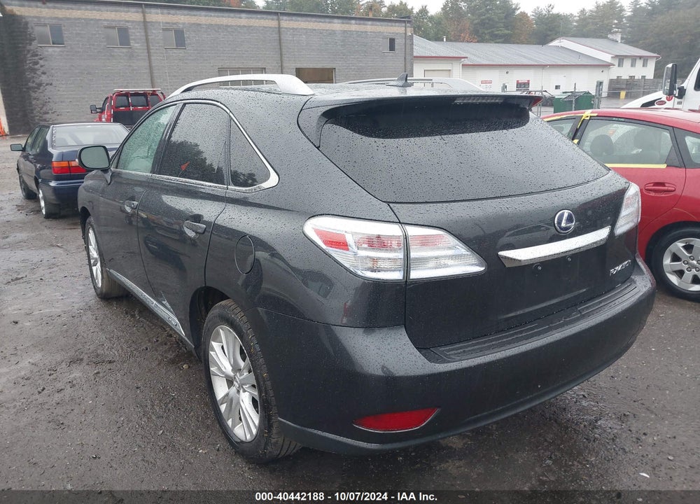 2011 LEXUS RX 450H VIN: JTJBC1BA7B2035473