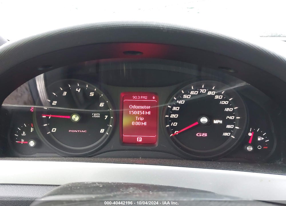 2009 PONTIAC G8 VIN: 6G2ER57769L238532