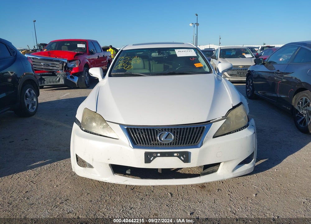 2010 LEXUS IS 250 VIN: JTHBF5C28A5128930