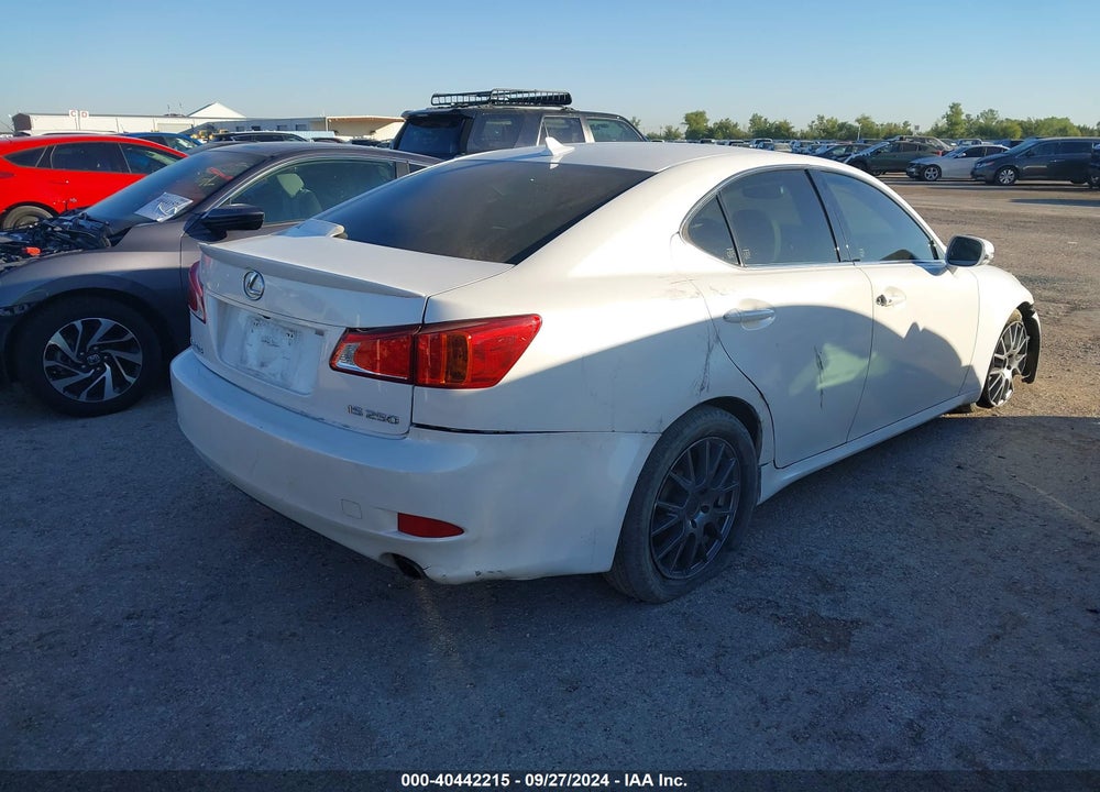 2010 LEXUS IS 250 VIN: JTHBF5C28A5128930