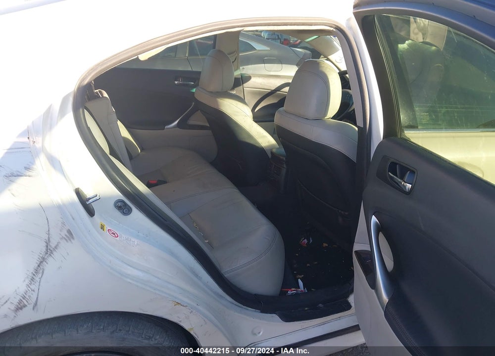 2010 LEXUS IS 250 VIN: JTHBF5C28A5128930