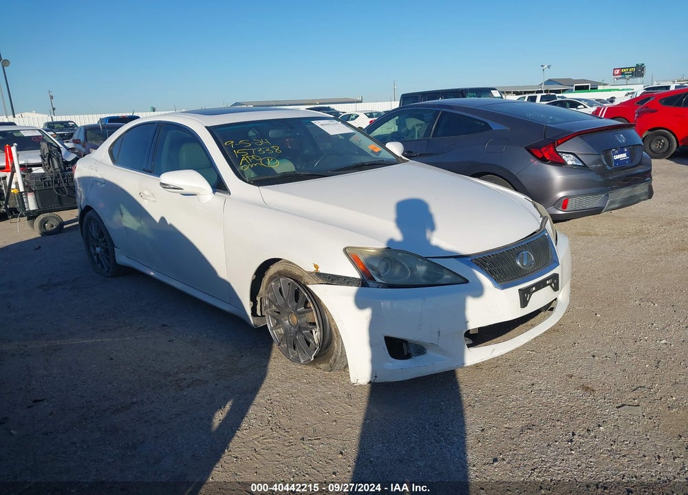 2010 LEXUS IS 250 VIN: JTHBF5C28A5128930