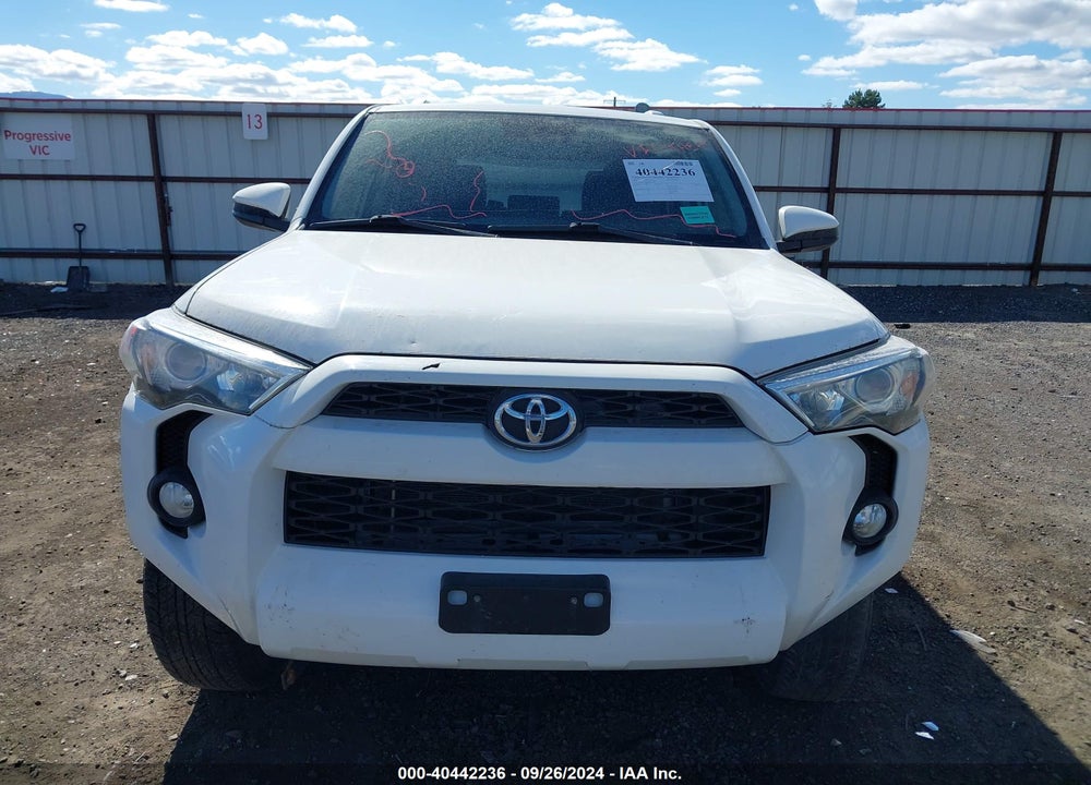2016 TOYOTA 4RUNNER SR5 VIN: JTEBU5JR2G5305564