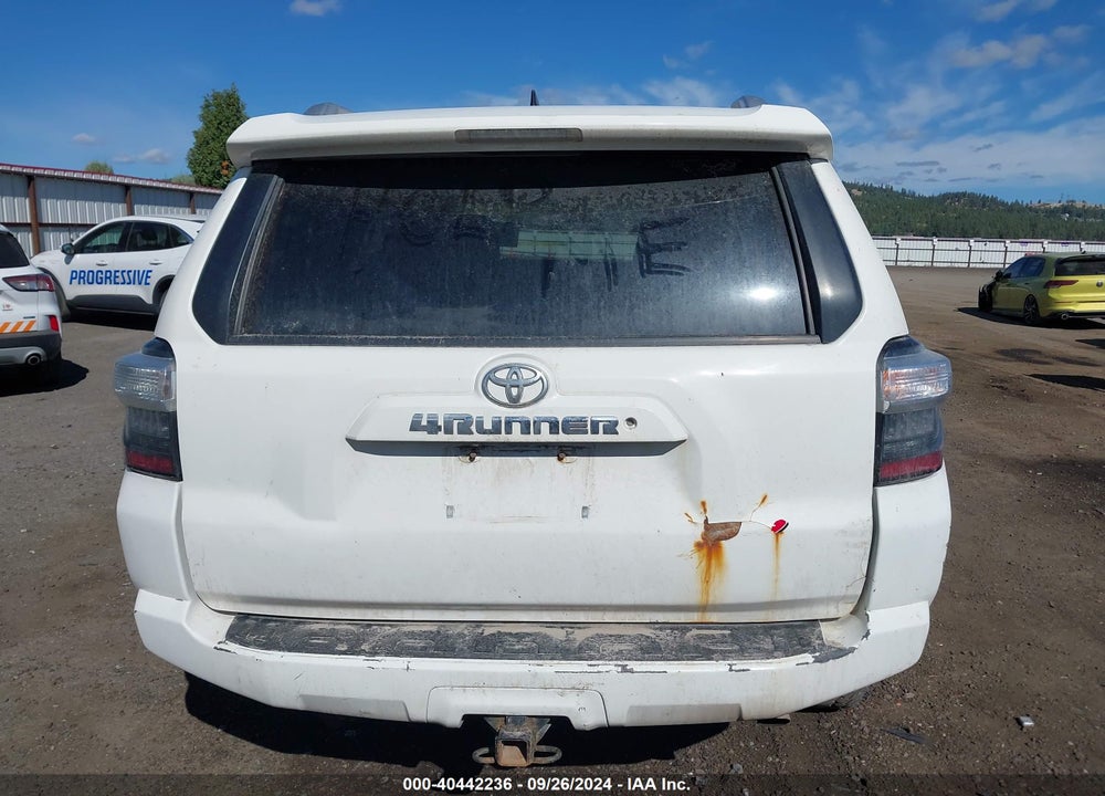 2016 TOYOTA 4RUNNER SR5 VIN: JTEBU5JR2G5305564