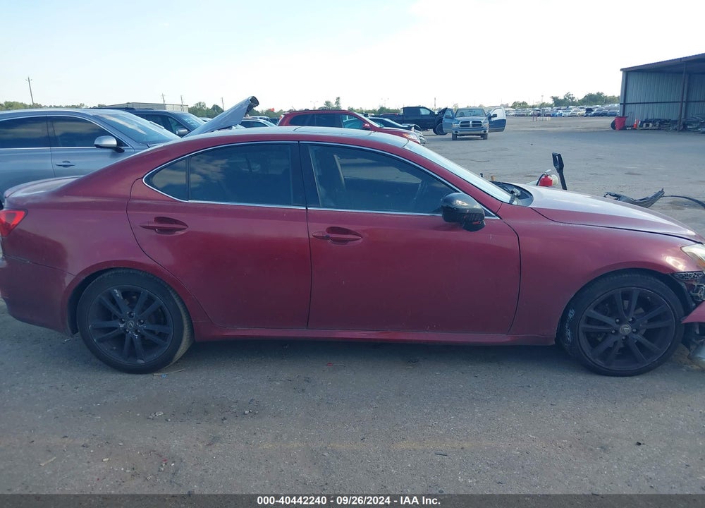2006 LEXUS IS 250 VIN: JTHBK262362010363