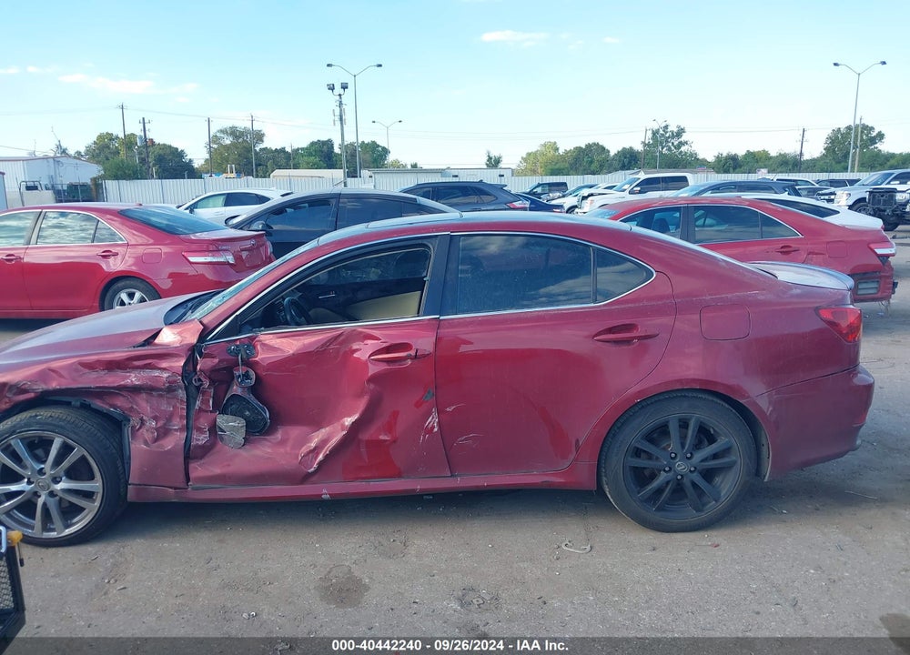 2006 LEXUS IS 250 VIN: JTHBK262362010363